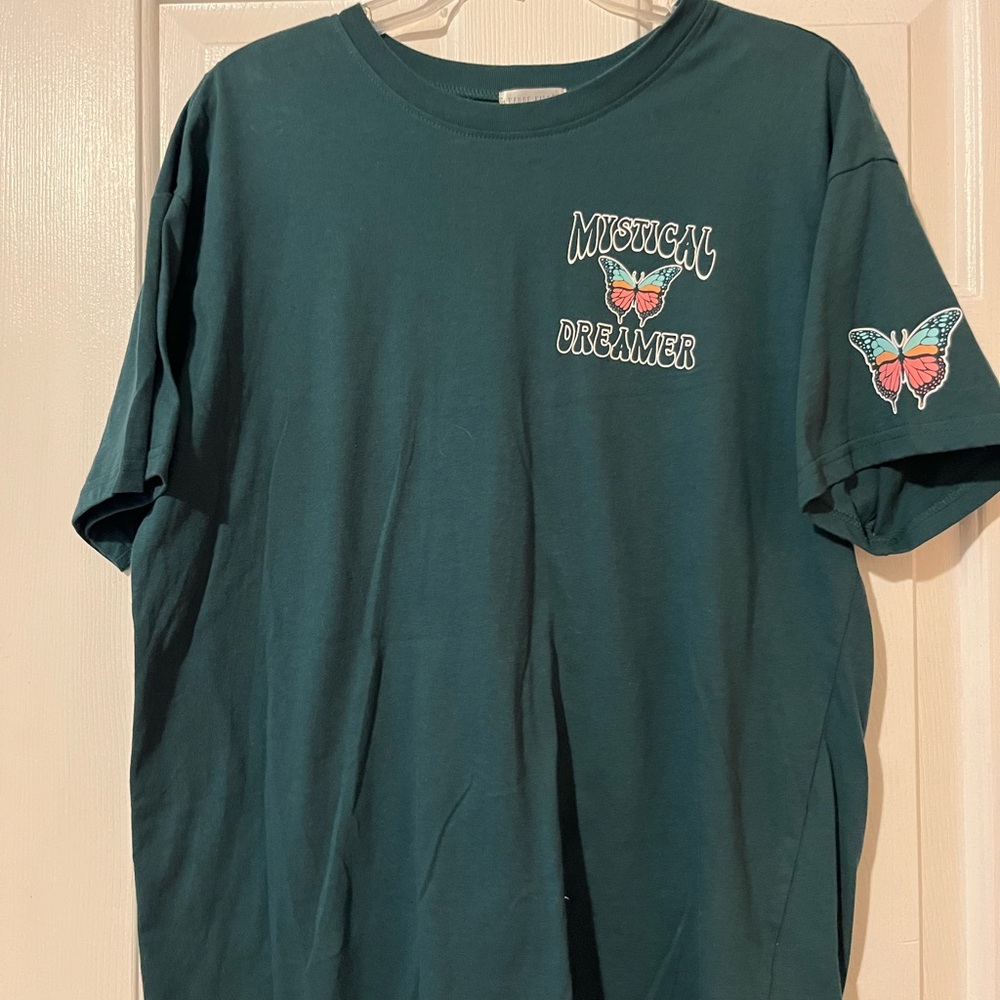 Forest Green Short Sleeve Tee with Logo
